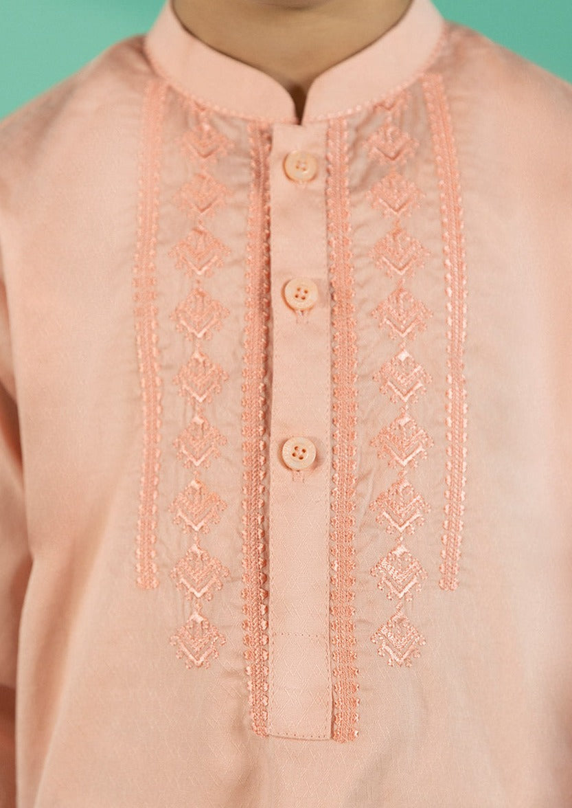 Peach - Boy's Kurta Shalwar
