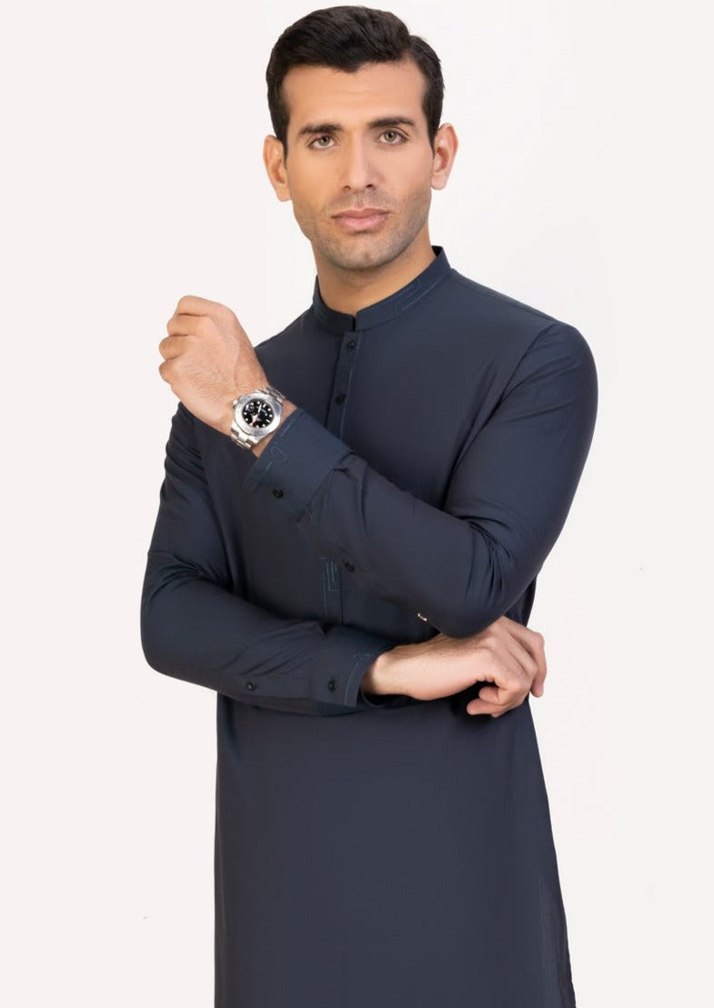 Charcoal - Men's Kameez Shalwar