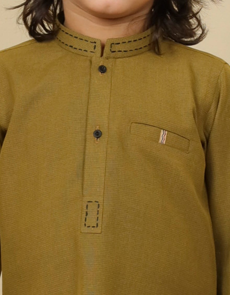 Green - Infant Boy's Kameez & Shalwar