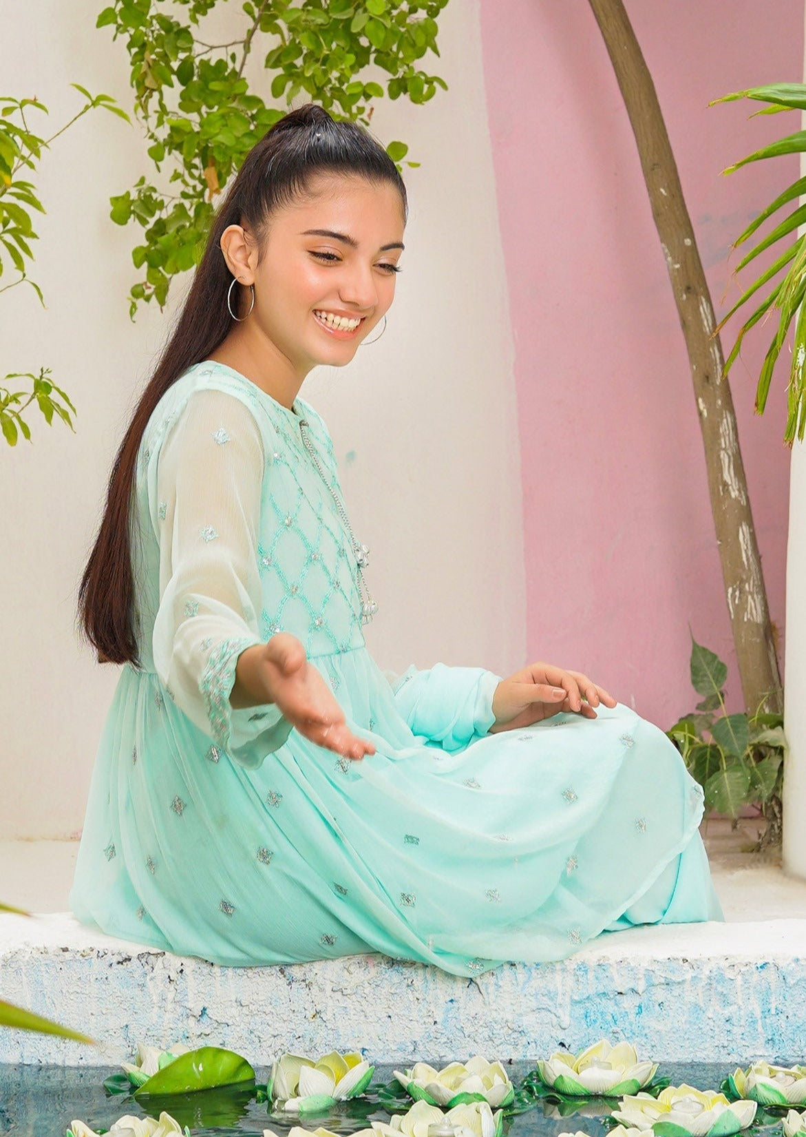 Mint - Girl's Dress