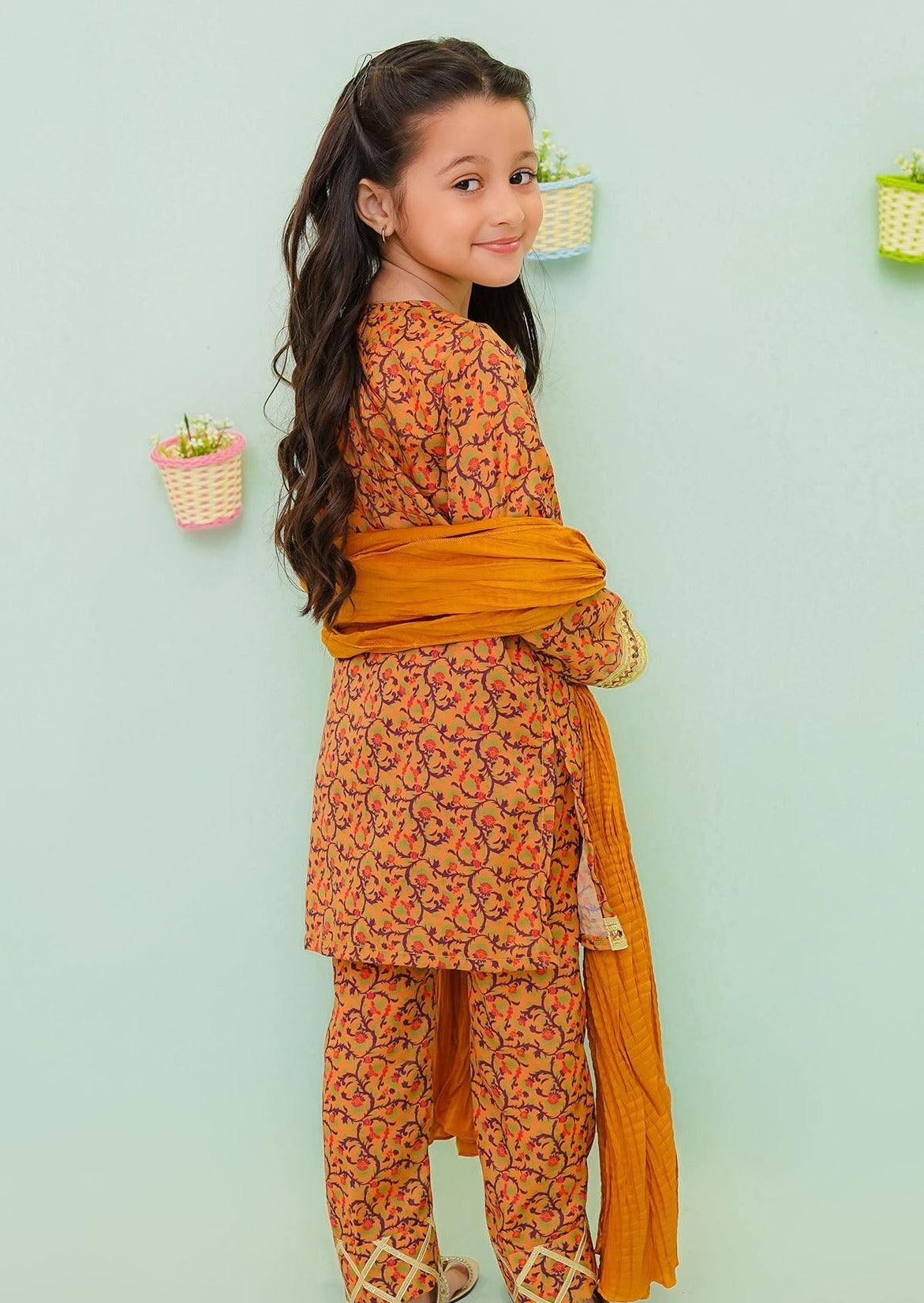Mustard - Girl's Dress