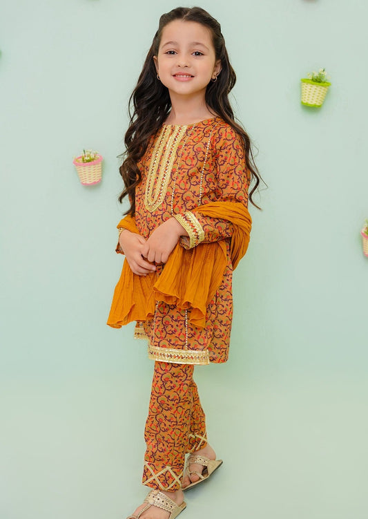 Mustard - Girl's Dress