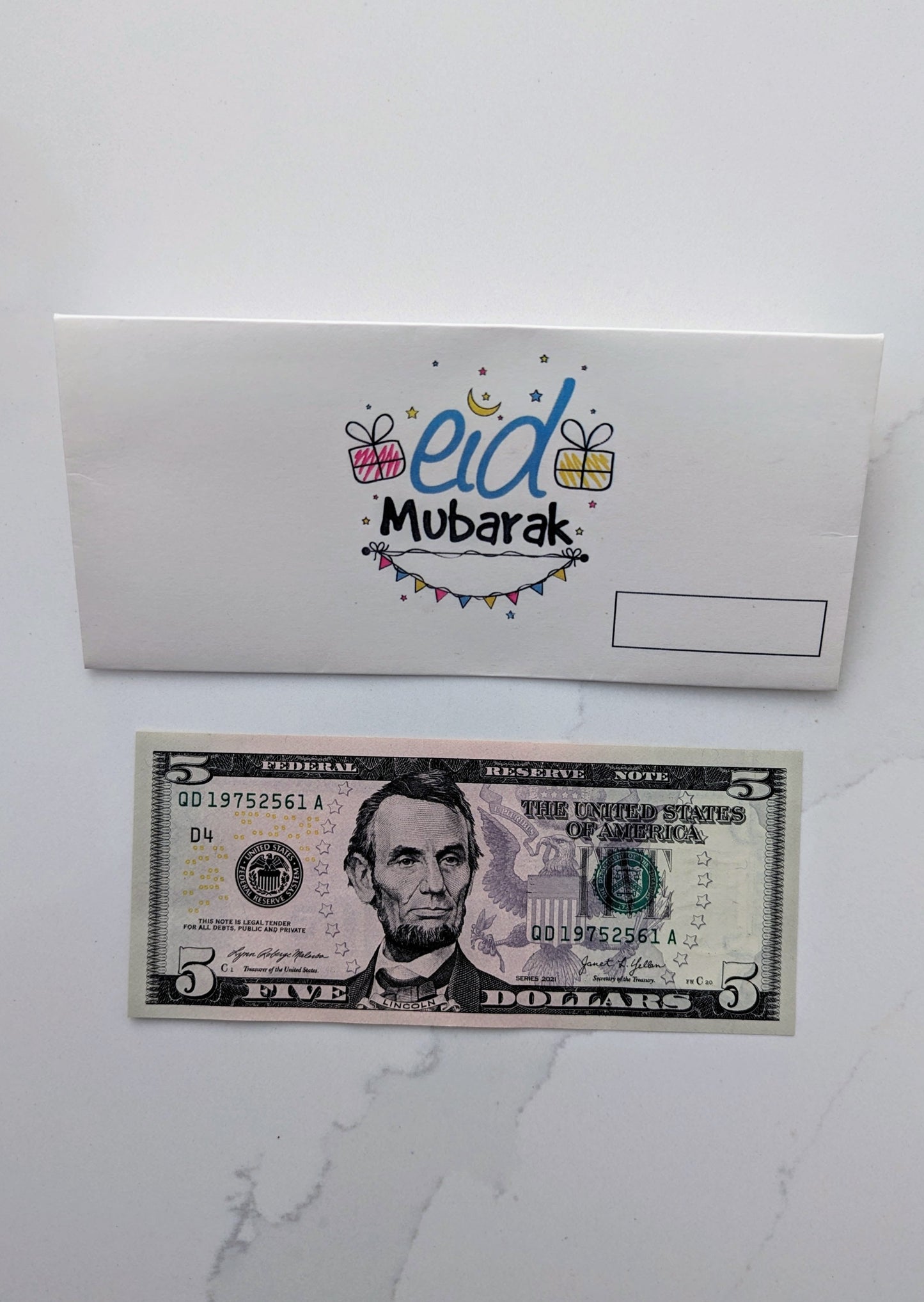 6x Eid Money Envelopes