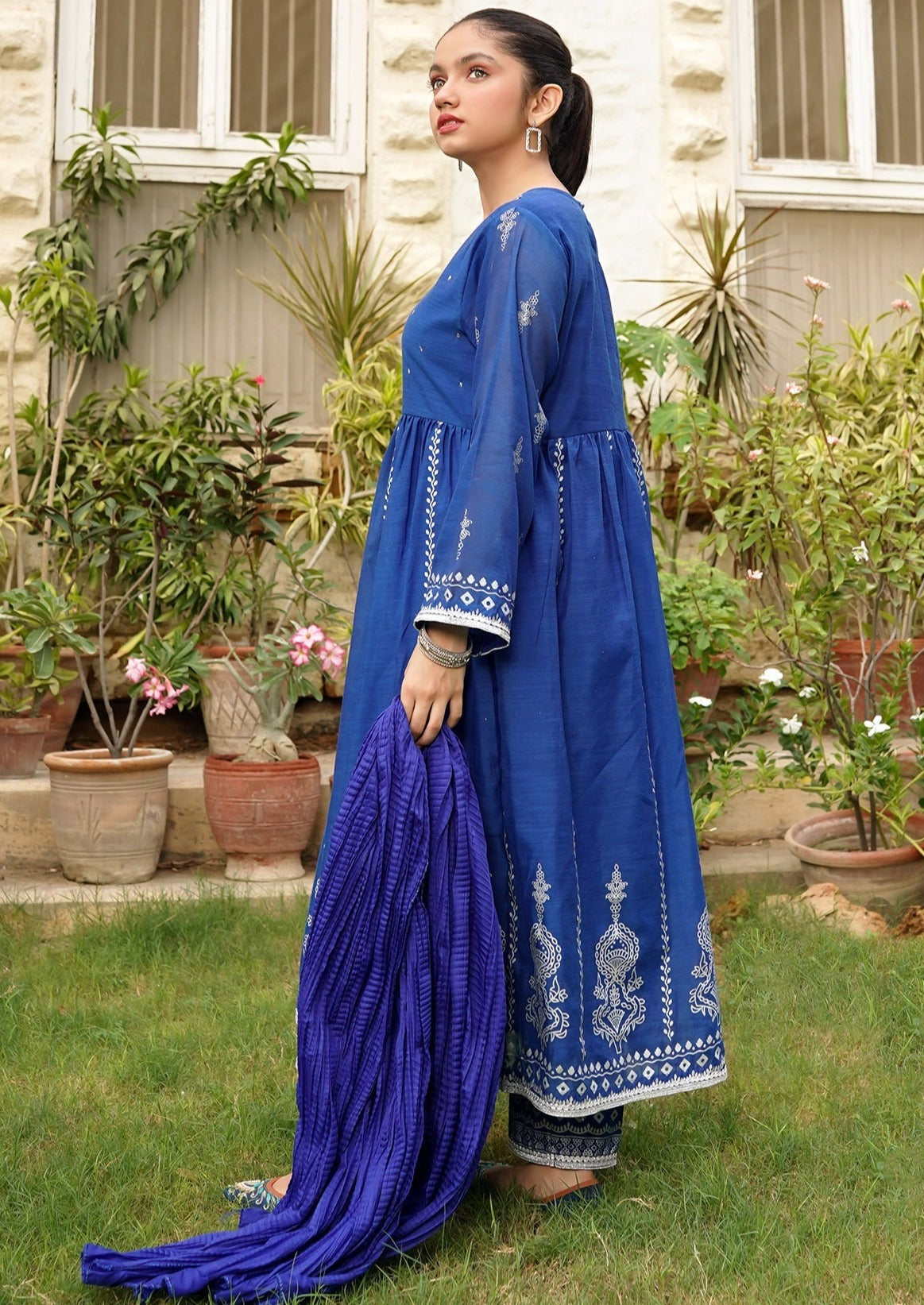 Blue - Girl's Dress