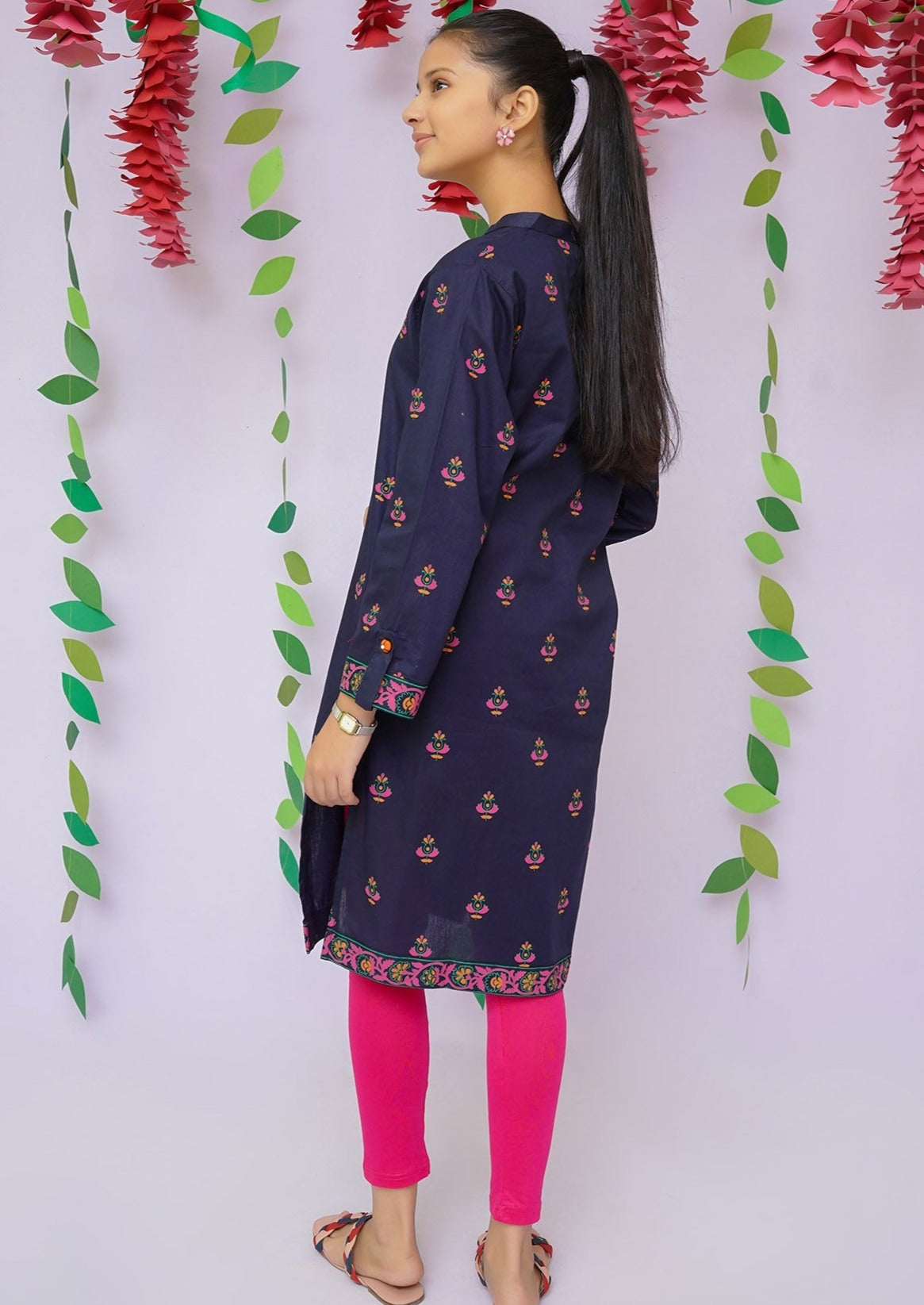Blue - Girl's Kurta