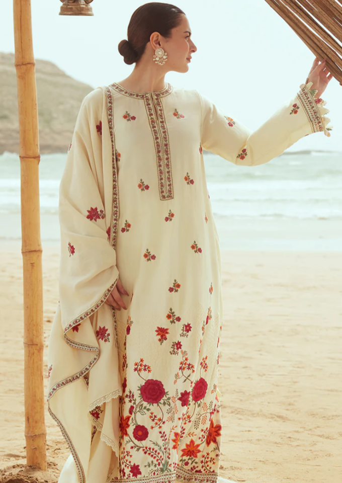 Cream - Women's Dress