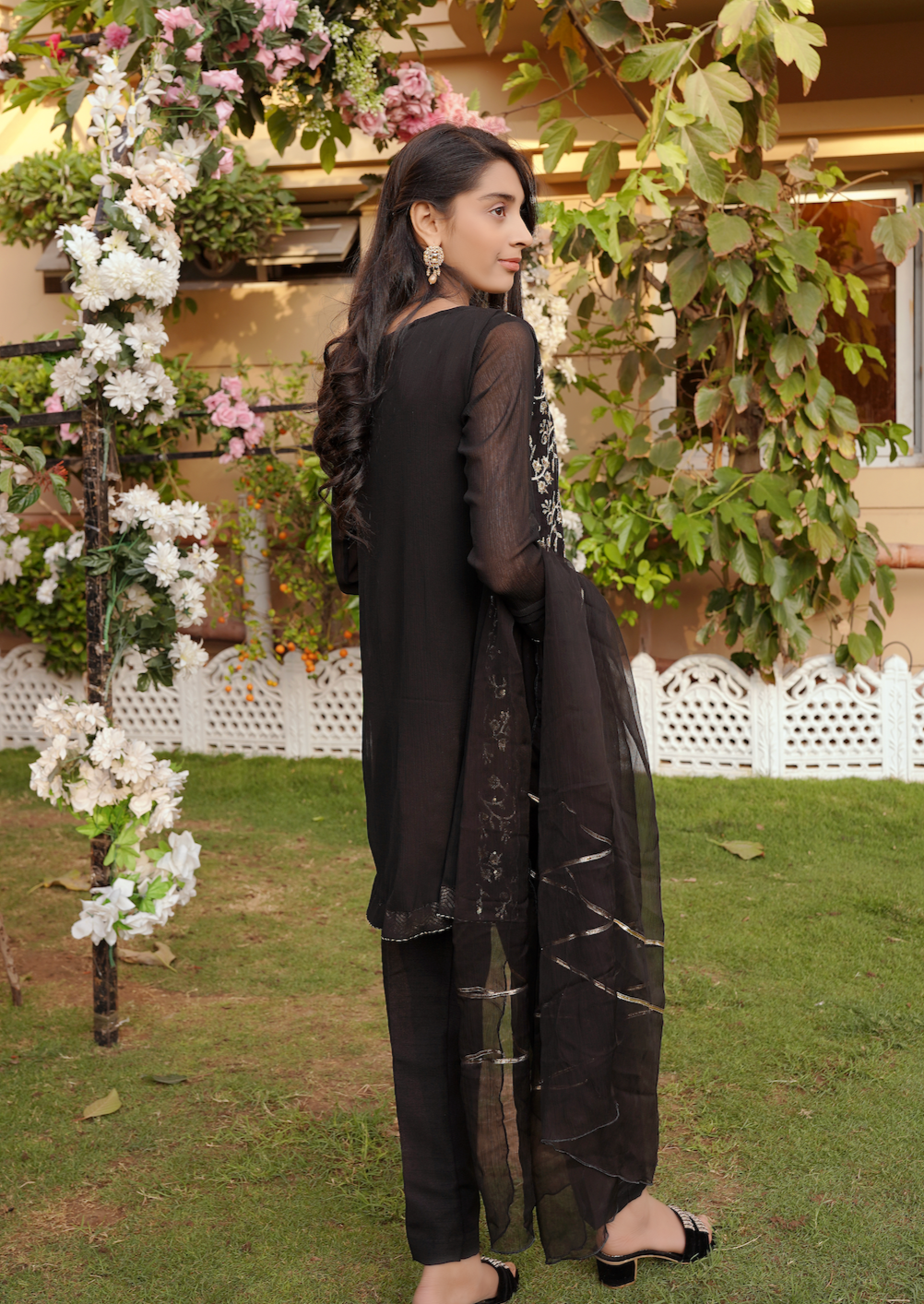 Black - Girl's Dress