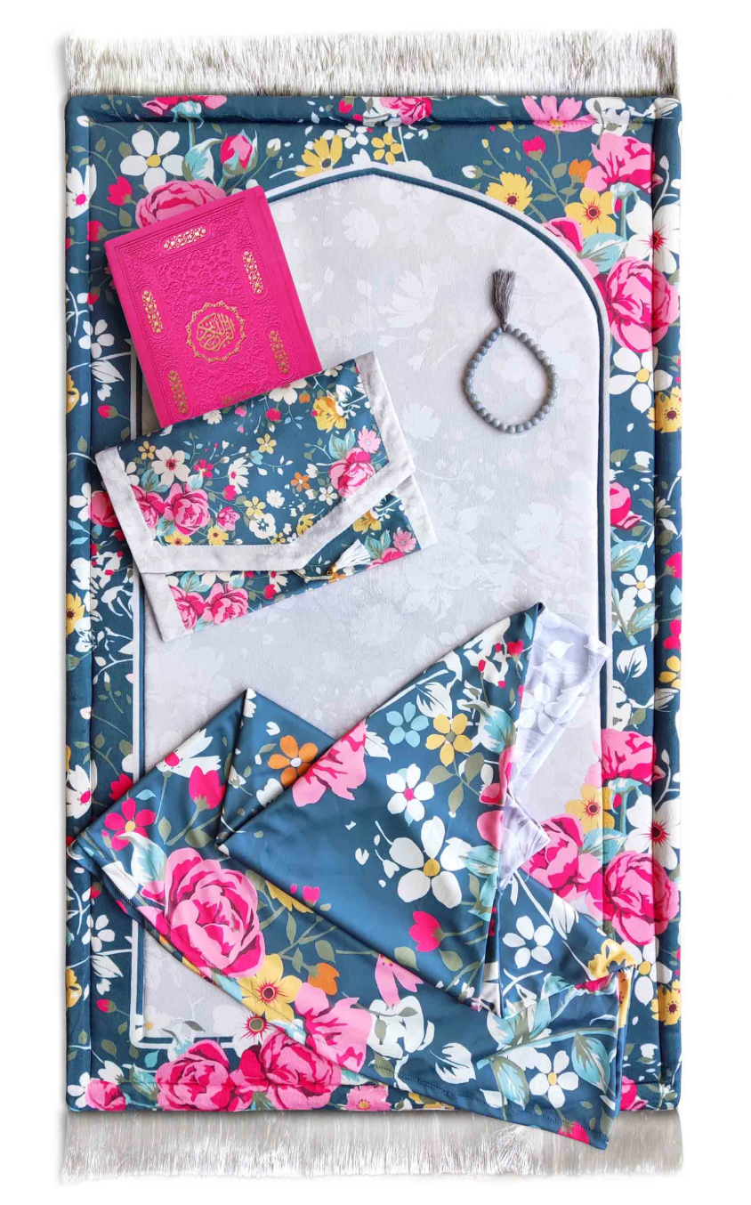 Quran Cover - Floral Fantasy