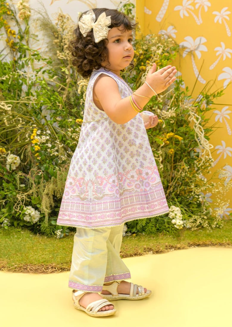 Grey - Infant Girl's Dress