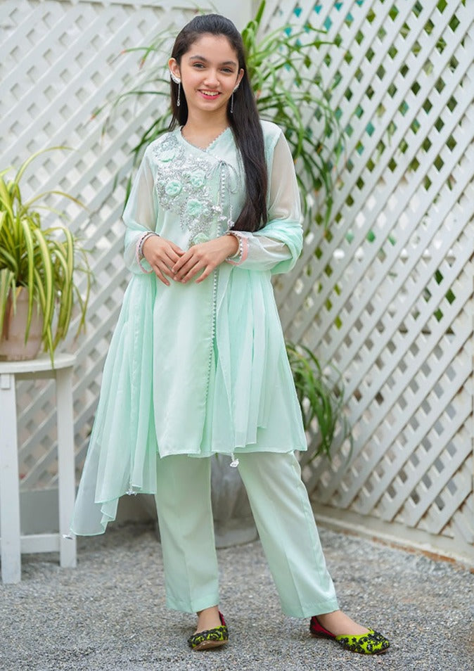 Green - Girl's Dress