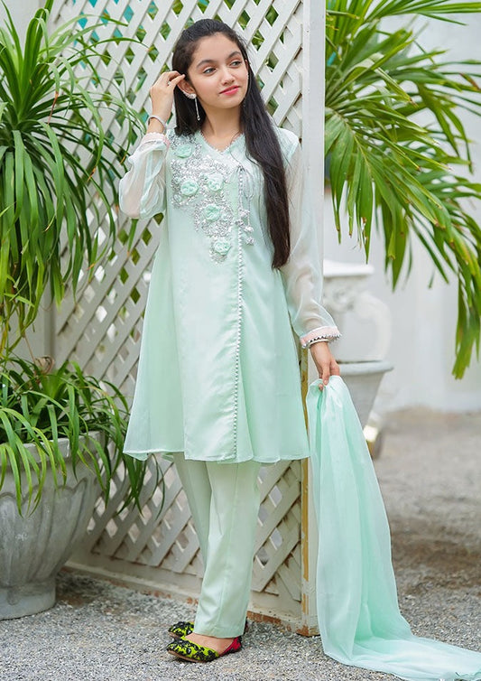 Green - Girl's Dress