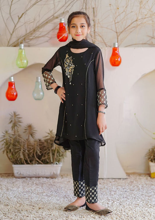 Black - Girl's Dress