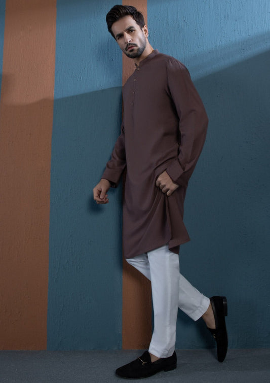 Mauve - Men's Kurta
