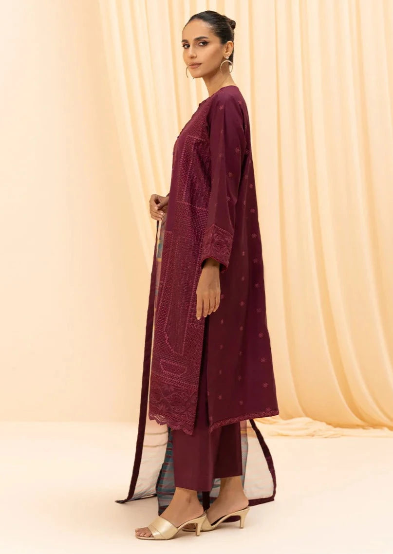 Maroon - Women's Dress