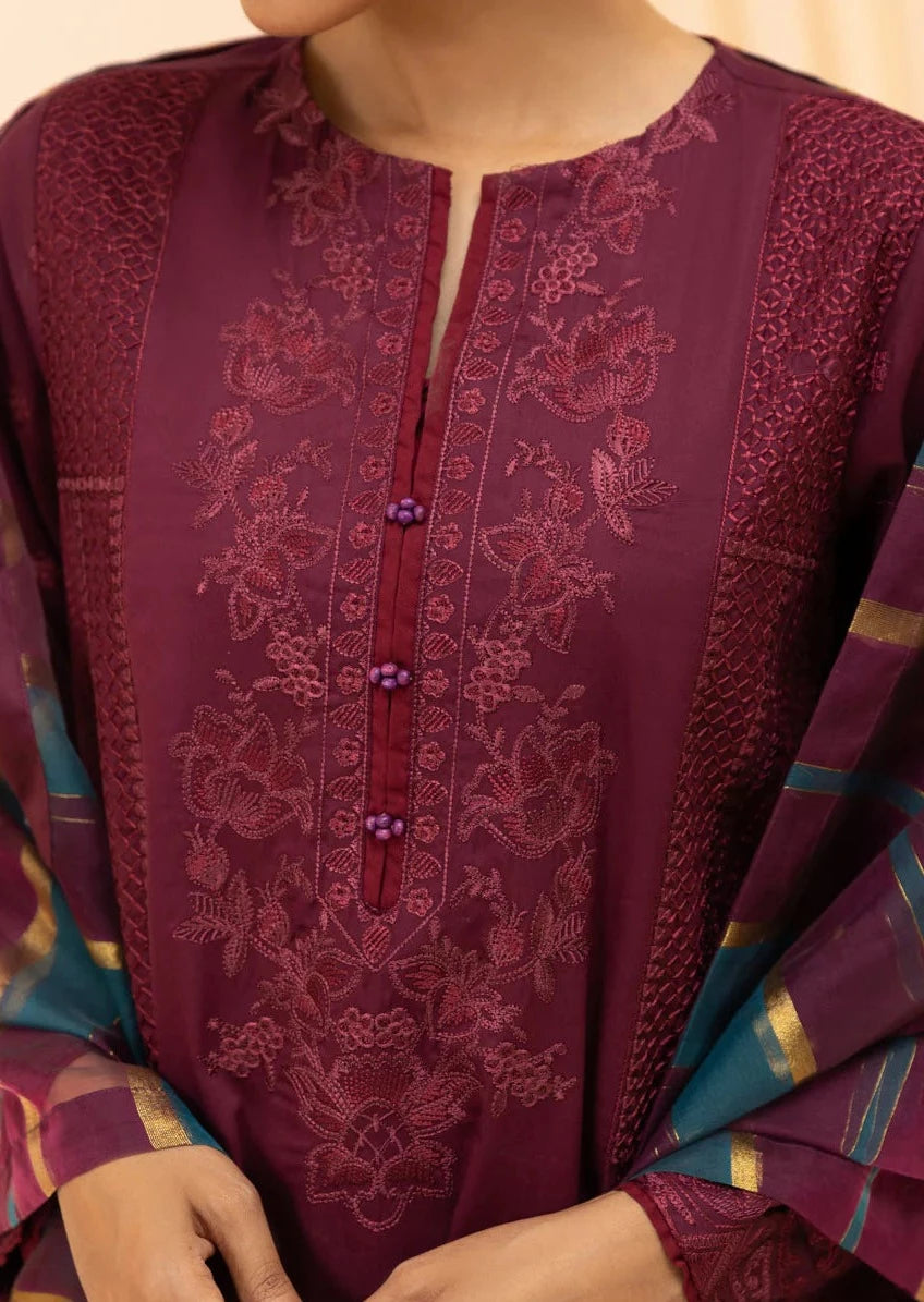 Maroon - Women's Dress
