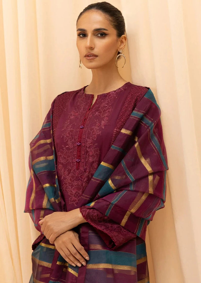 Maroon - Women's Dress
