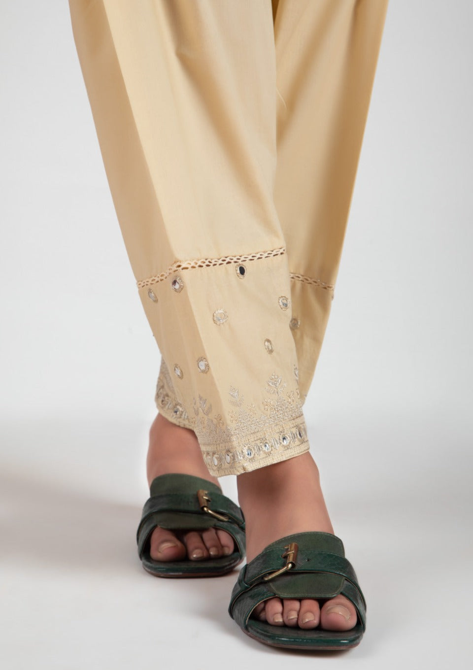 Beige - Women's Shalwar