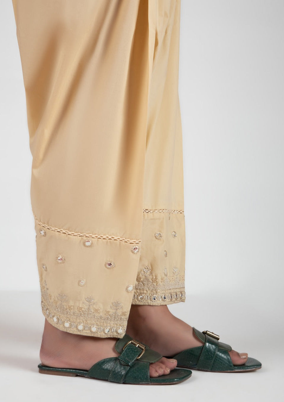 Beige - Women's Shalwar
