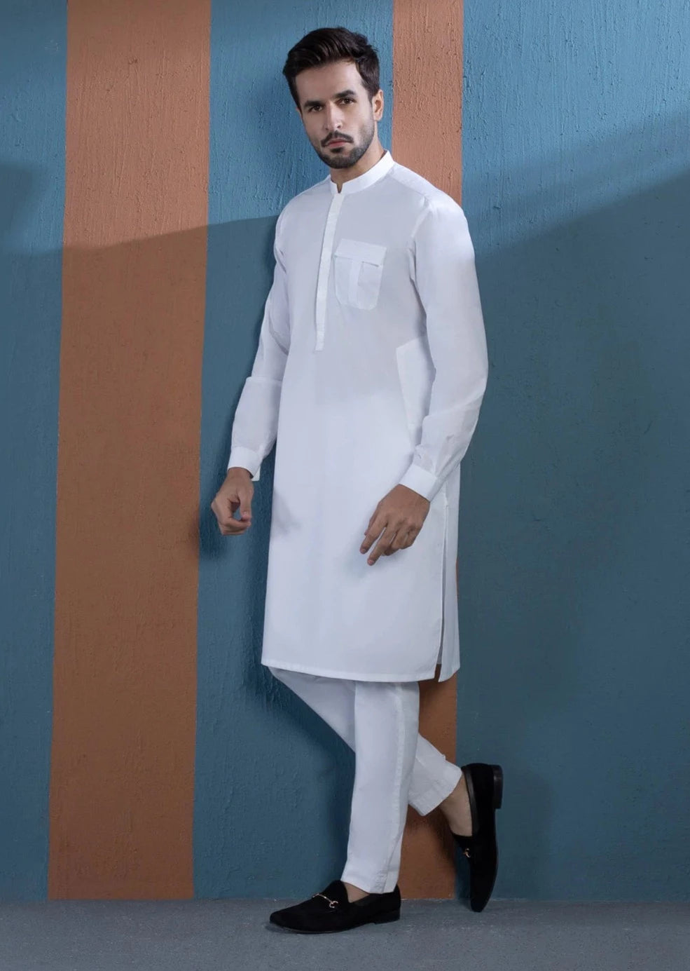 White - Men's Kurta