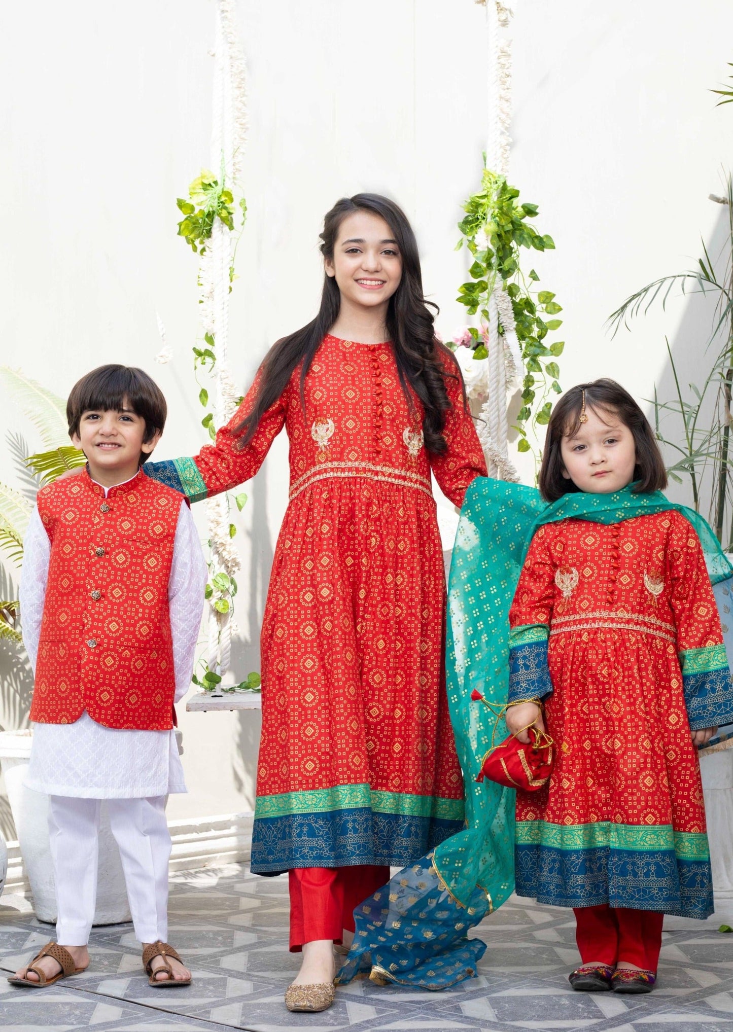 Red - Girl's Dress