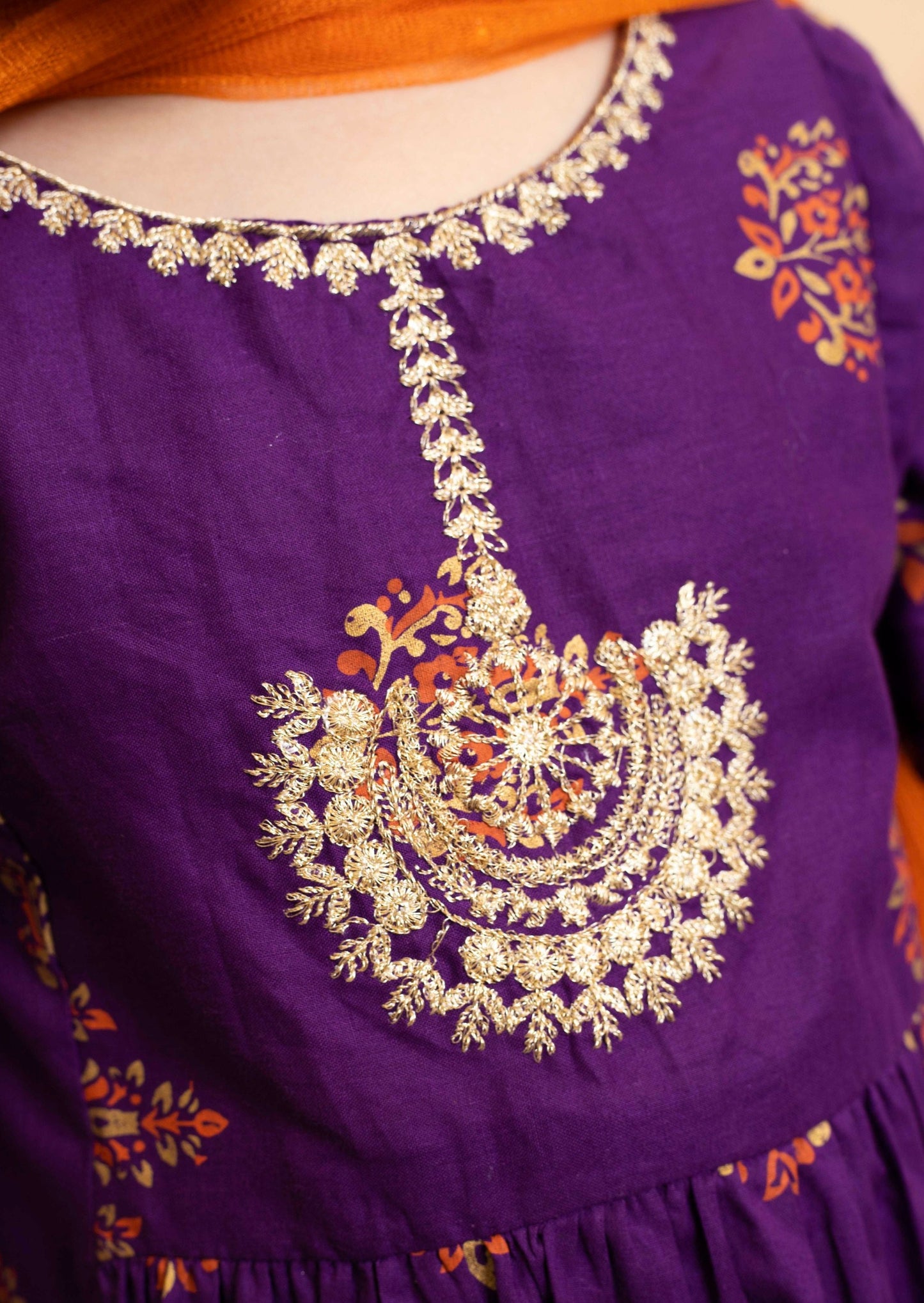 Purple - Girl's Dress