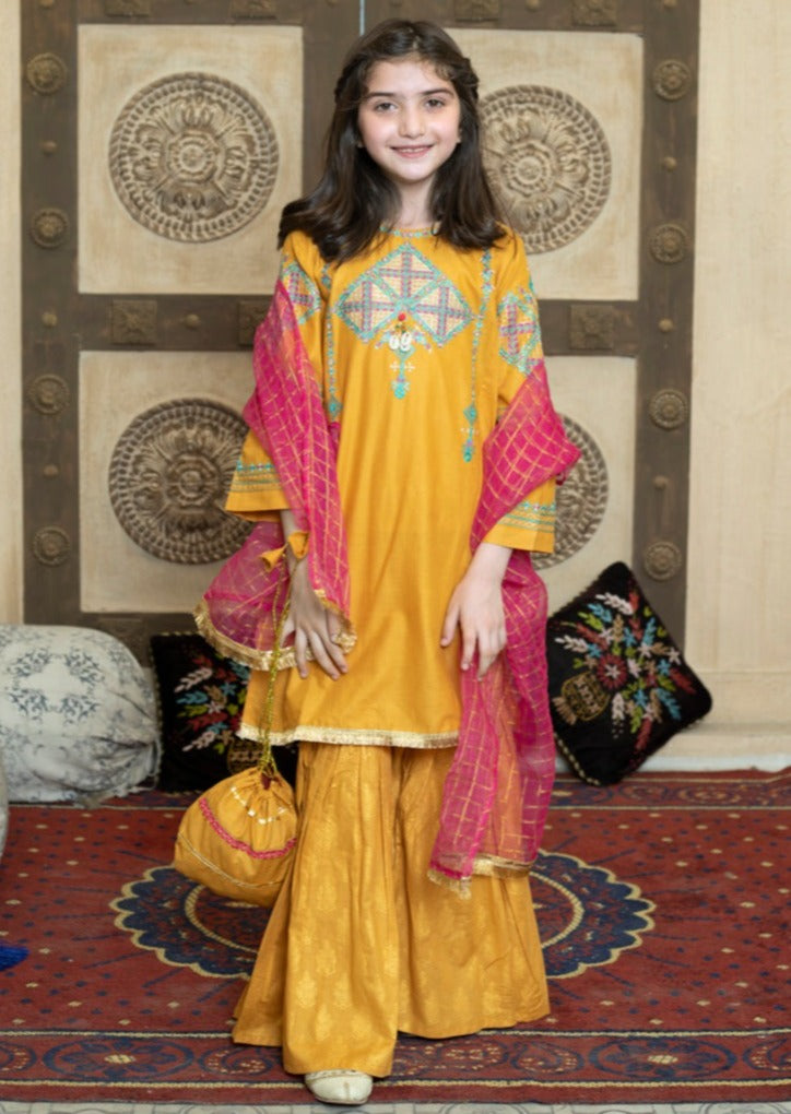 Mustard - Girl's Dress