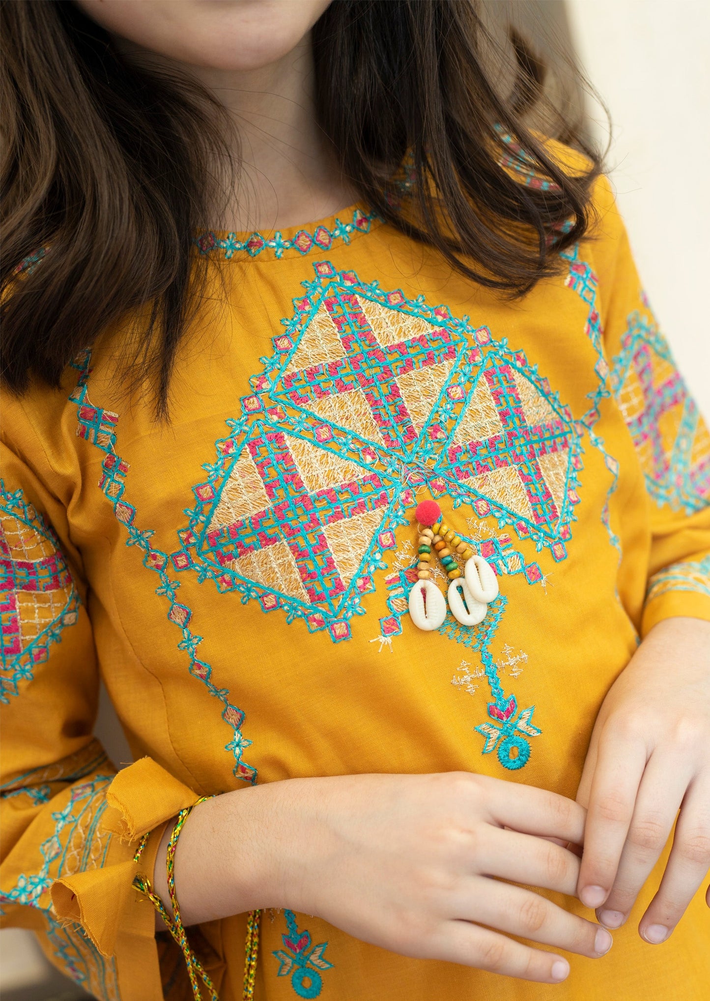 Mustard - Girl's Dress