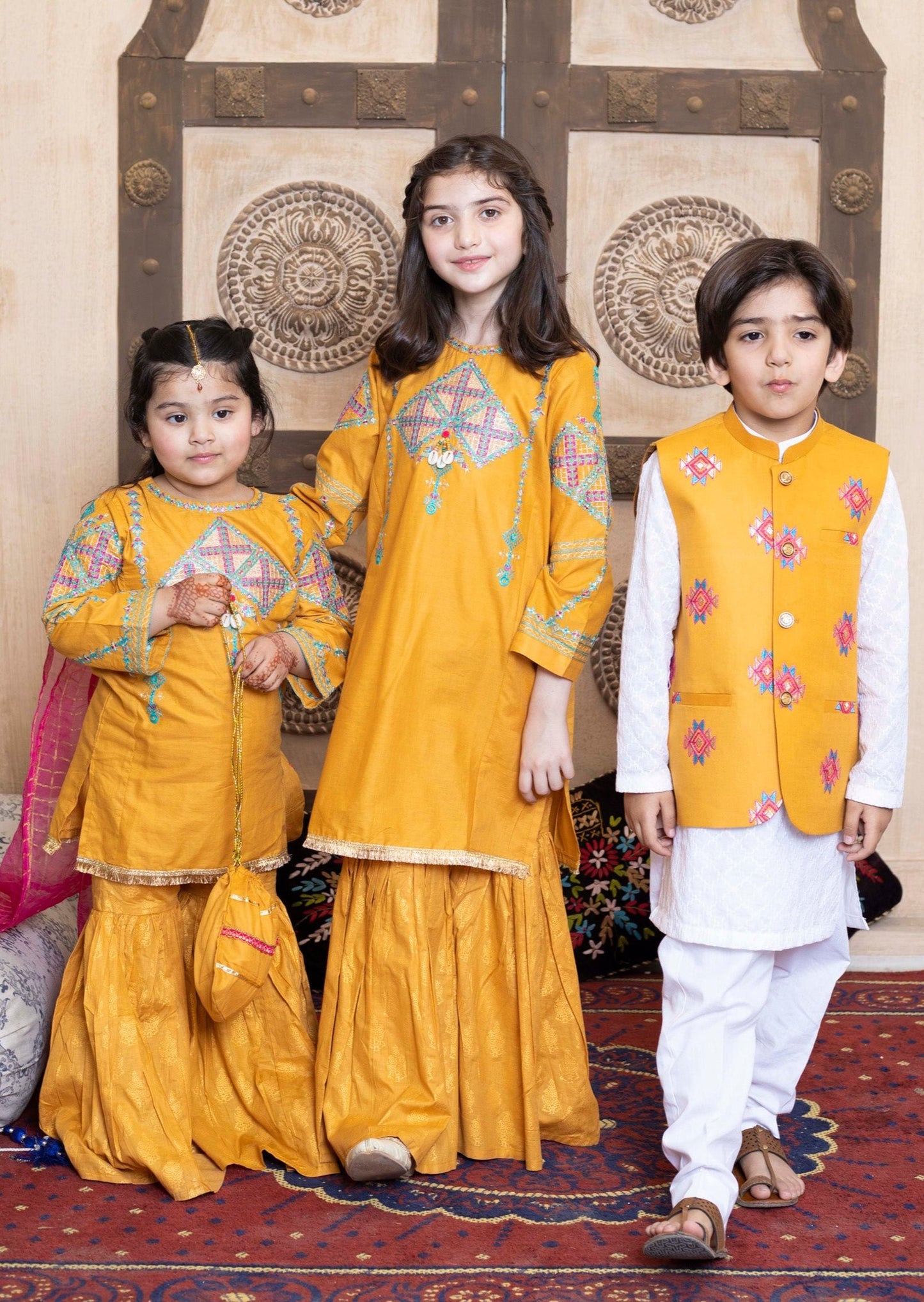 Mustard - Girl's Dress