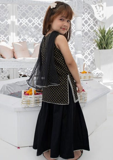 Black - Infant Girl's Dress