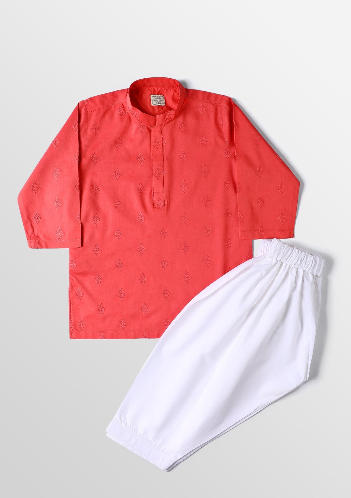Orange - Infant Kurta Shalwar