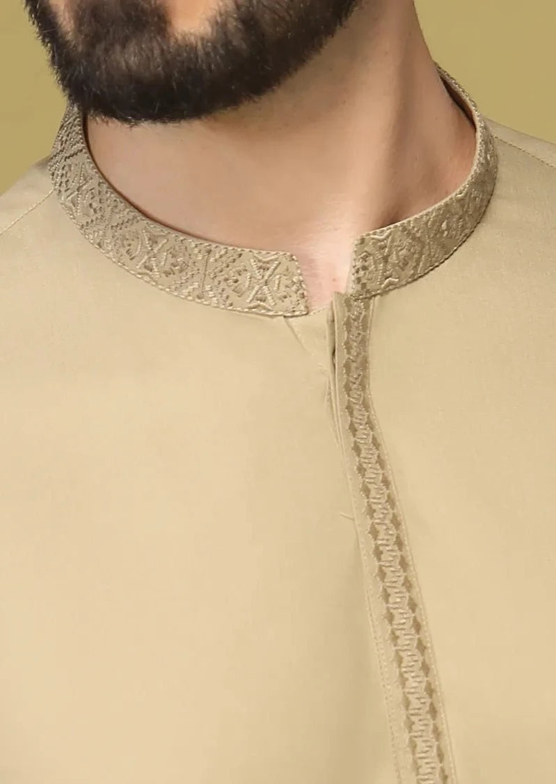 Olive - Men's Kameez Shalwar
