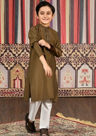 Matcha Green - Boys Kameez Shalwar