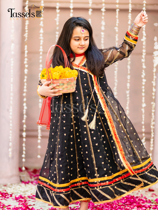 Black - Girl's Dress