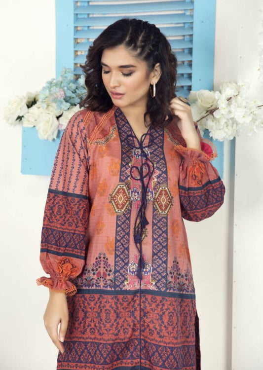 Multicolor Kurta (Top-only)