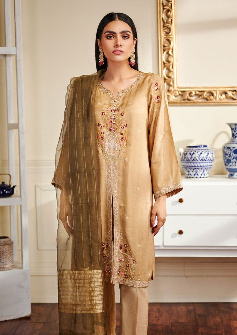 Beige : Women's Dress