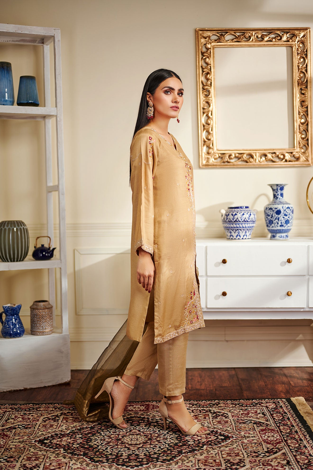 Beige : Women's Dress