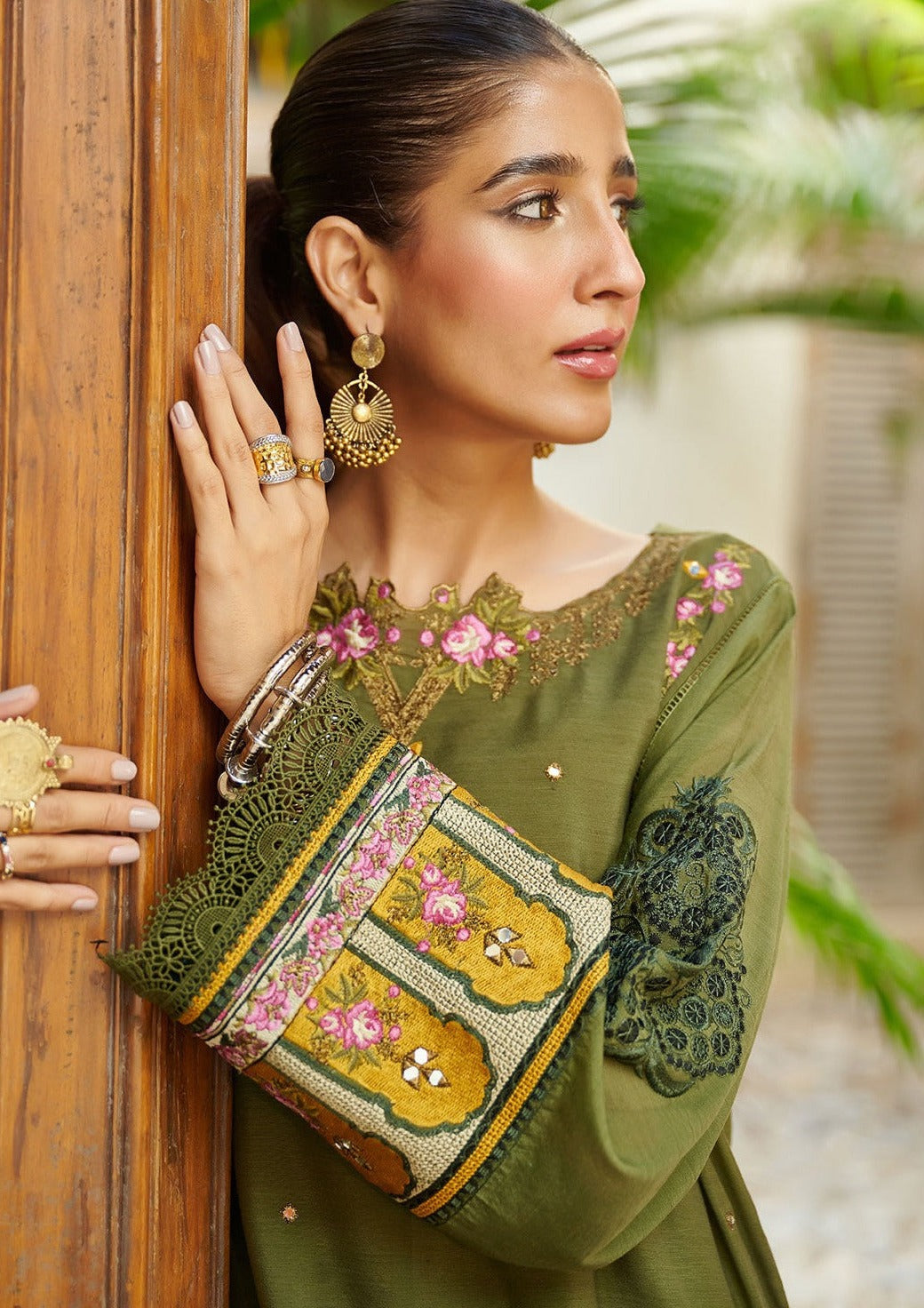 Dark Green - Women's Dress - DC-2049