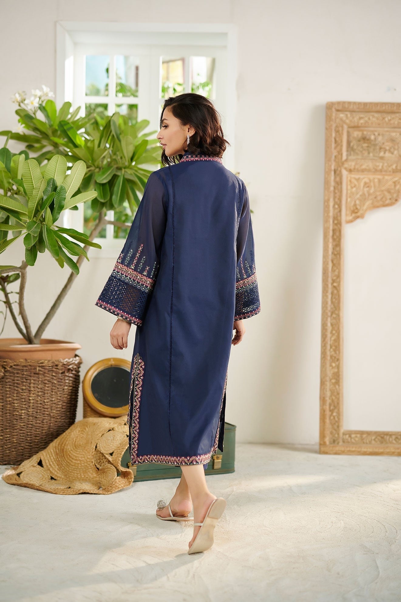 Navy Blue - Women's Dress -