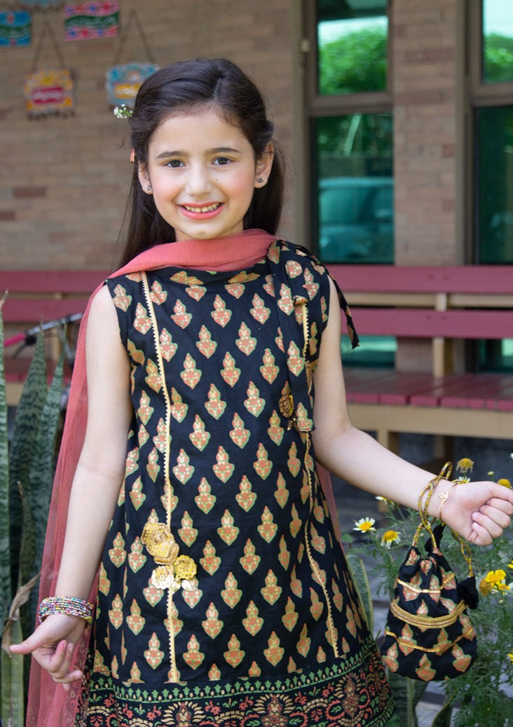 Black - Girl's Dress