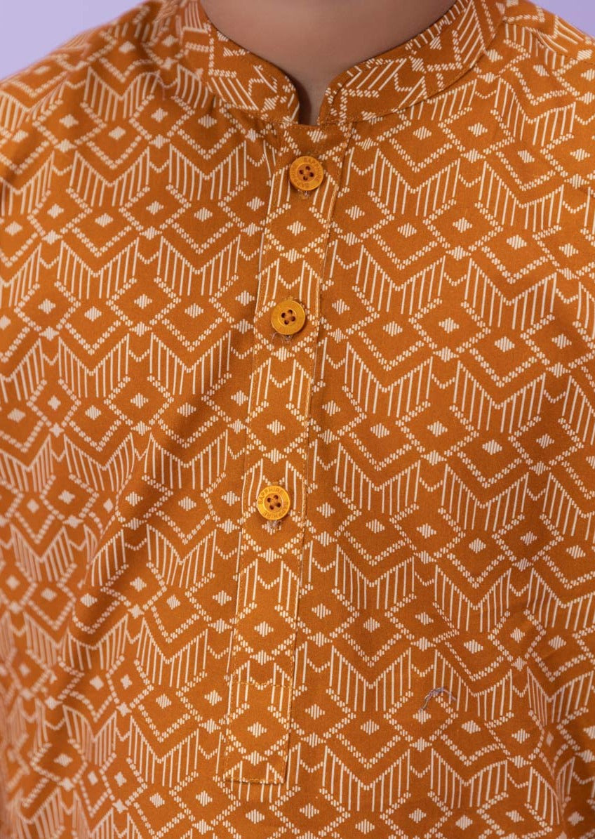 Rust : Boy's Kurta