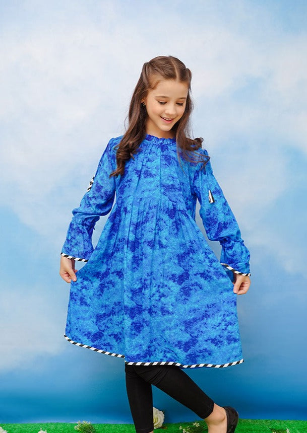 Blue - Girl's Kurta