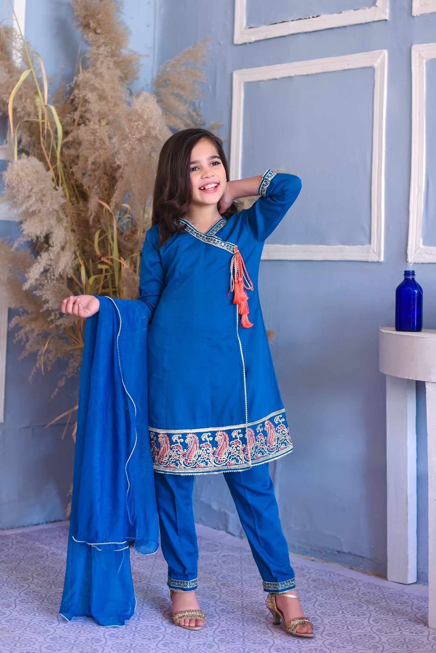 Blue - Girl's Dress