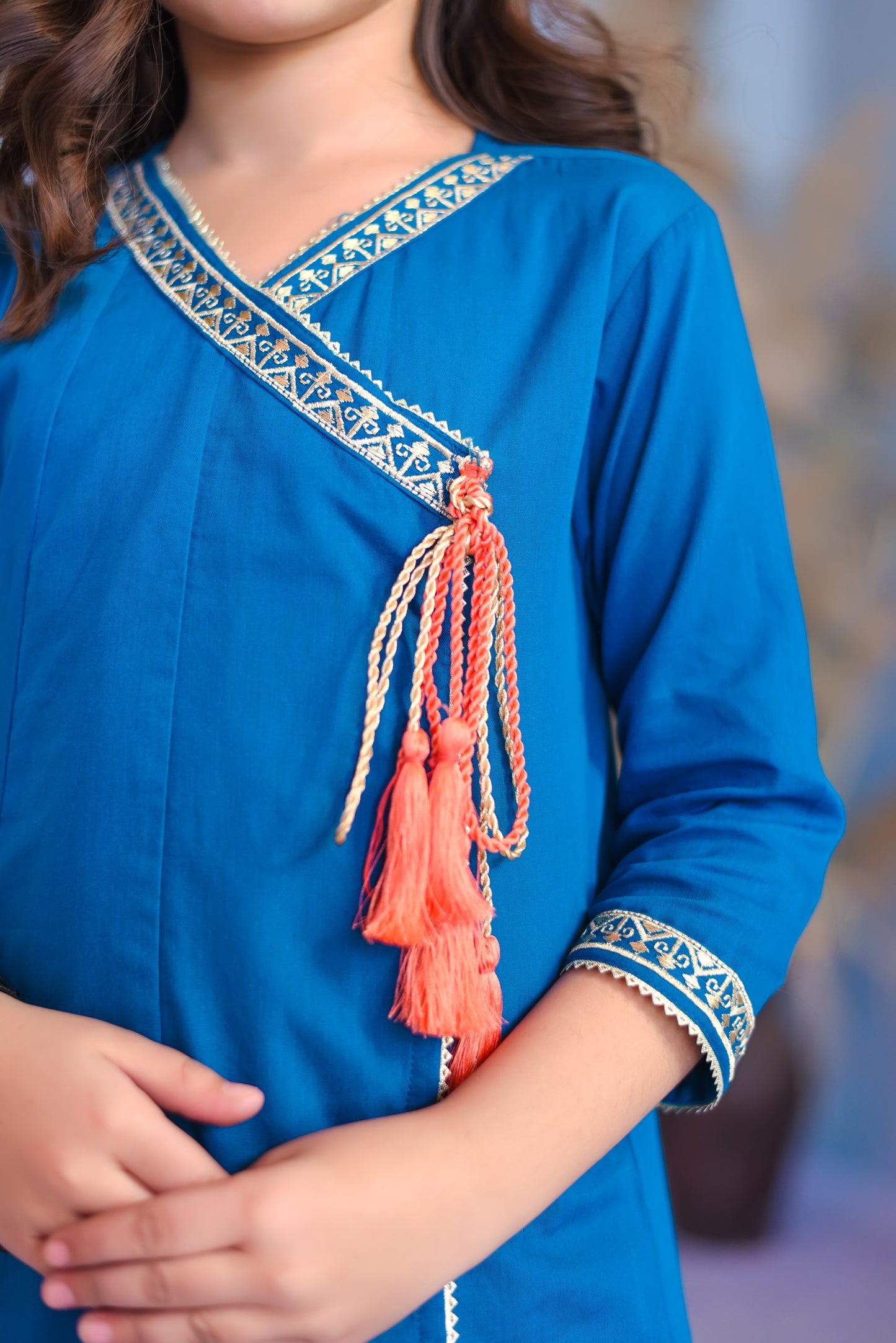 Blue - Girl's Dress