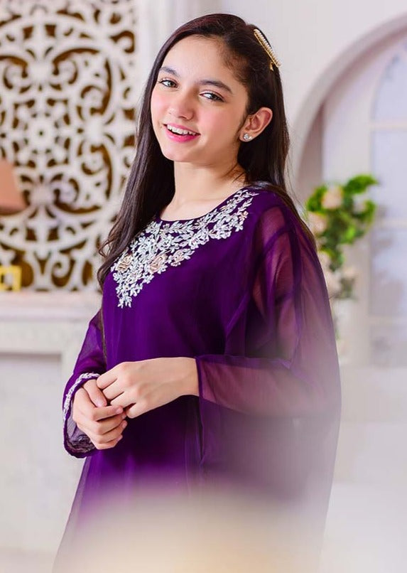 Purple - Girl's Dress