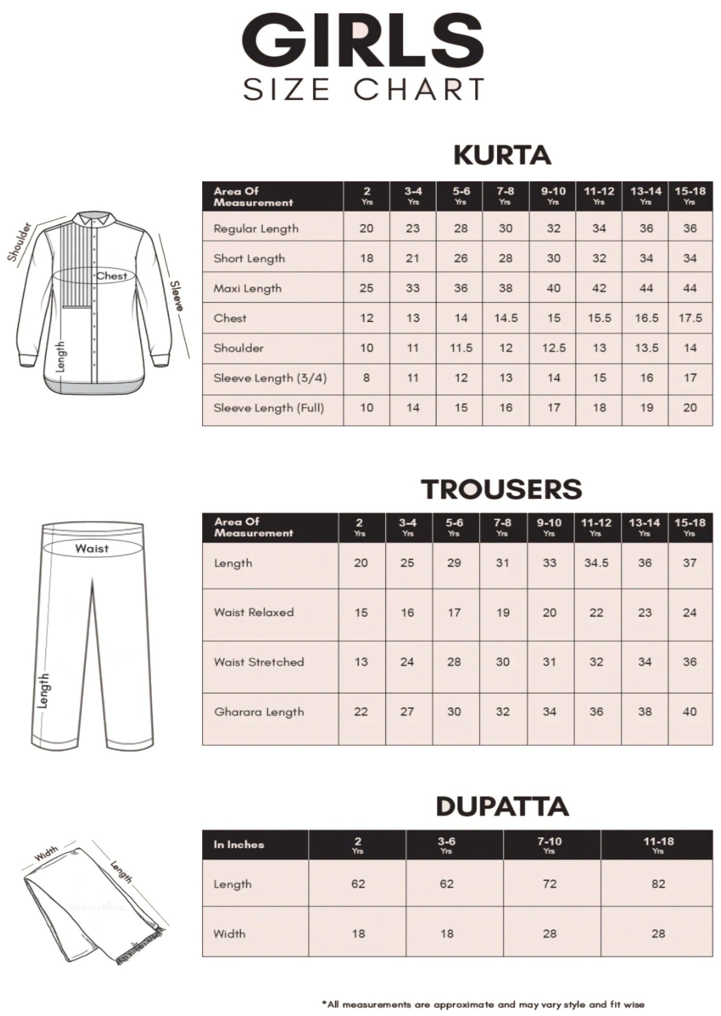 Navy Blue - Girl's Dress