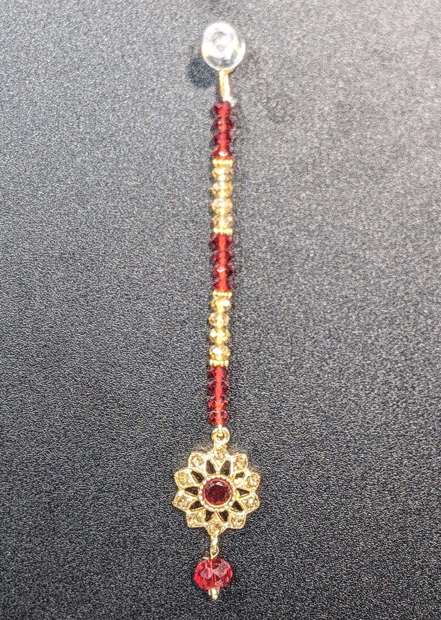 Golden & Red - Girl's Tikka