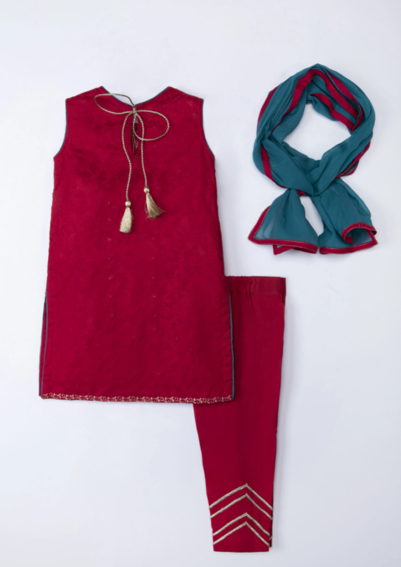 Red - Girl's Dress
