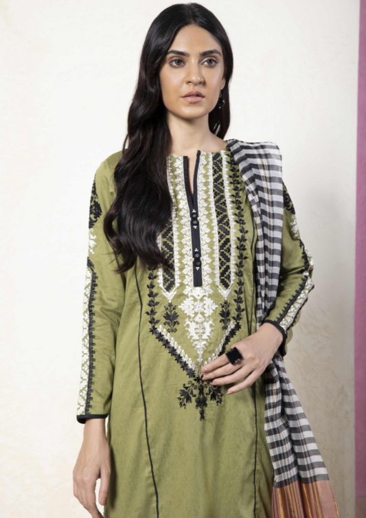 Black & Green : Women's Dress