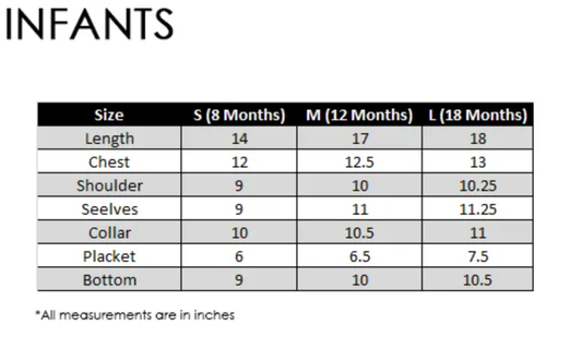 Blue - Infant Boy Kurta Shalwar