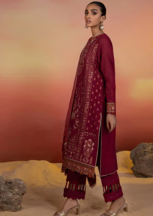 Maroon: Women's Dress